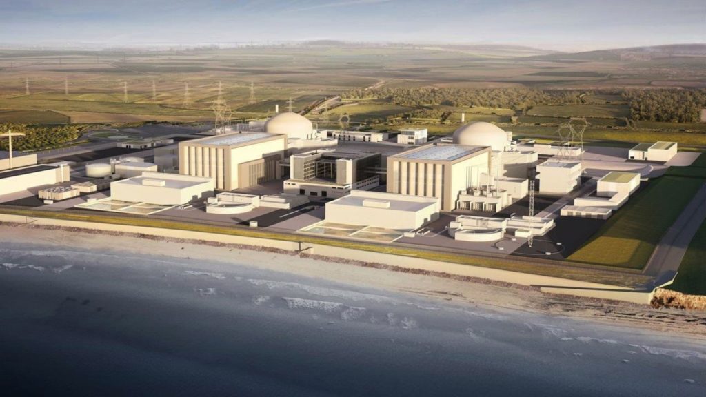 Voici ce à quoi pourrait ressembler l'EPR de Hinkley Point selon des images de synthèse.