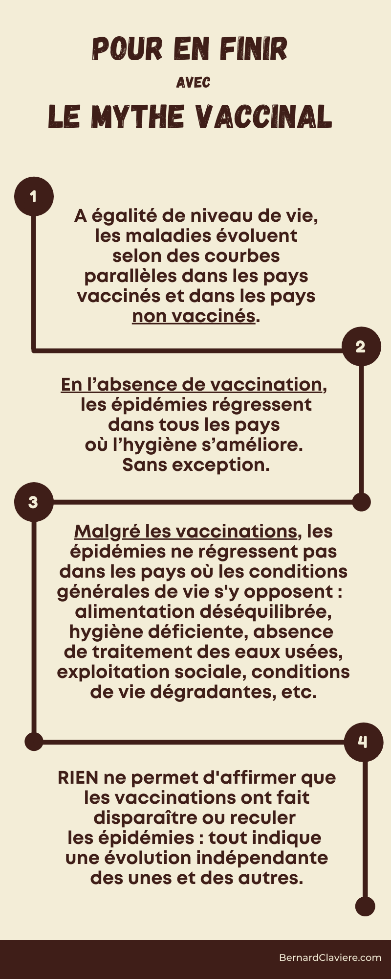 En finir avec le mythe vaccinal