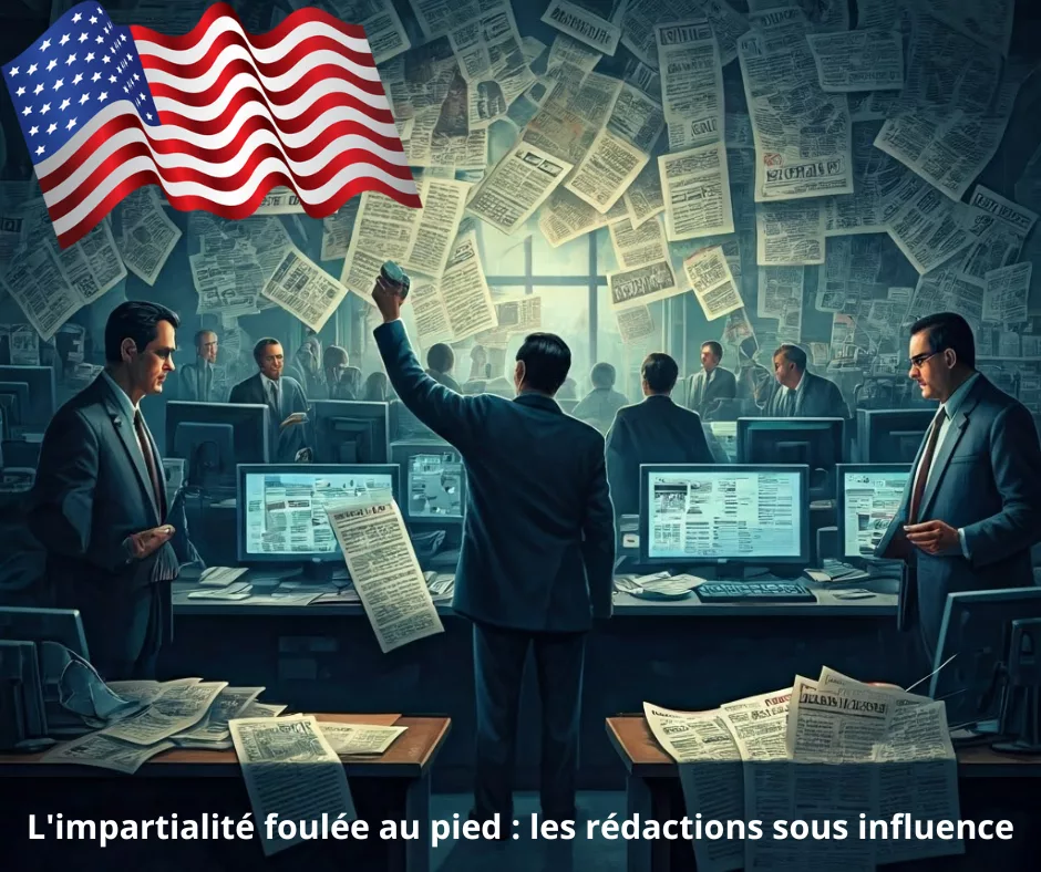 Grands médias - l'impartialité foulée aux pieds