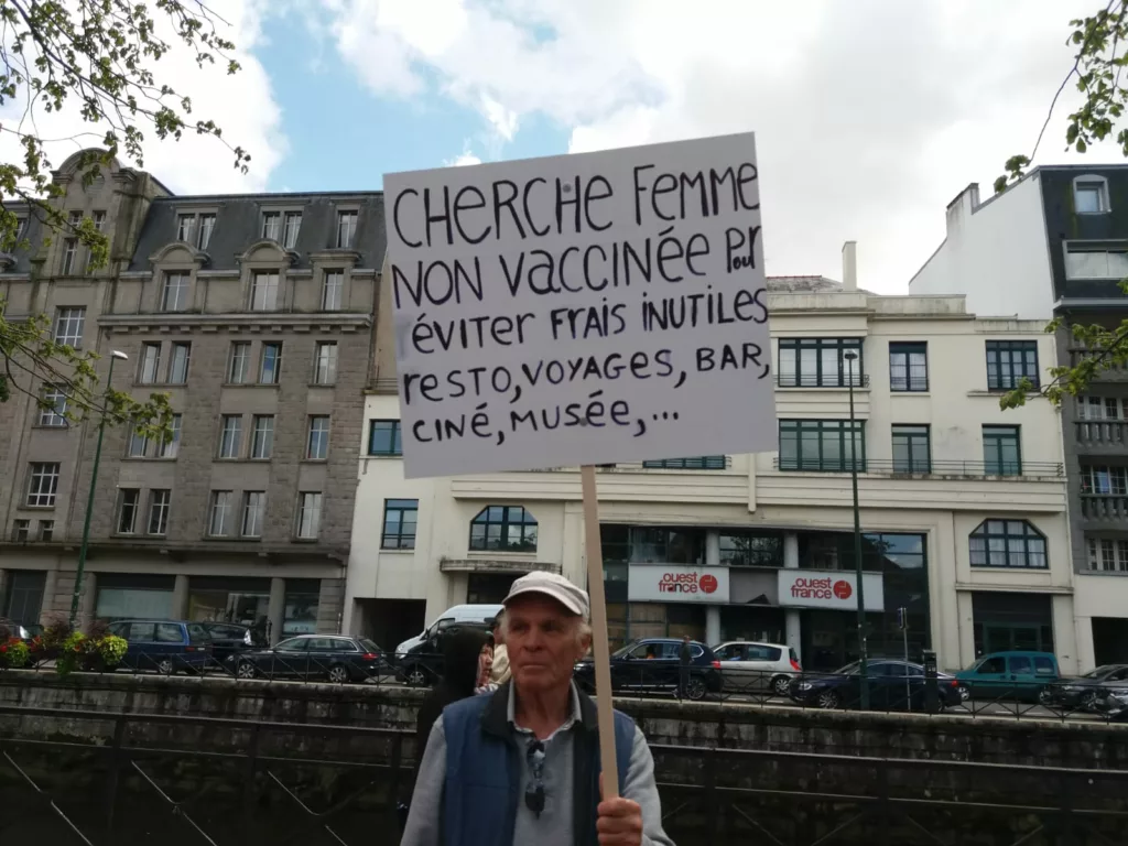 Recherche femme non vaccinée pour éviter frais inutiles